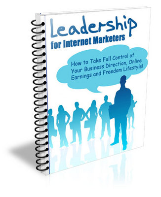 Product picture Leadership for Internet Marketers